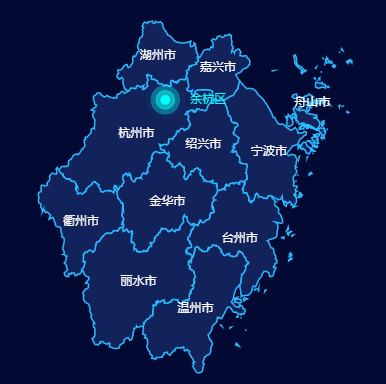 ecahrts渲染地图案例